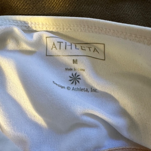 ATHLETA SWIM DRESS WHITE SZ M - Picture 4 of 4